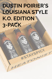 Dustin Poirier Hot Sauce - KO Edition 3 Pack B1