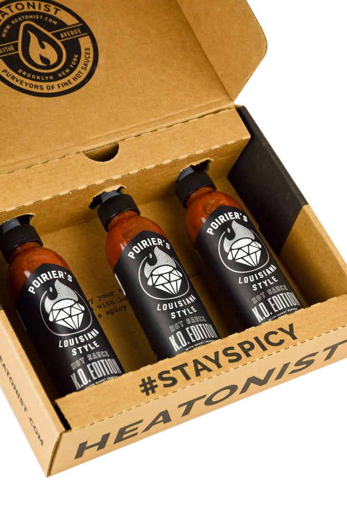 Dustin Poirier Hot Sauce - KO Edition 3 Pack B1