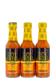 Buffalo Hot Sauce 3-Pack | Hot Ones Hot Sauce O8