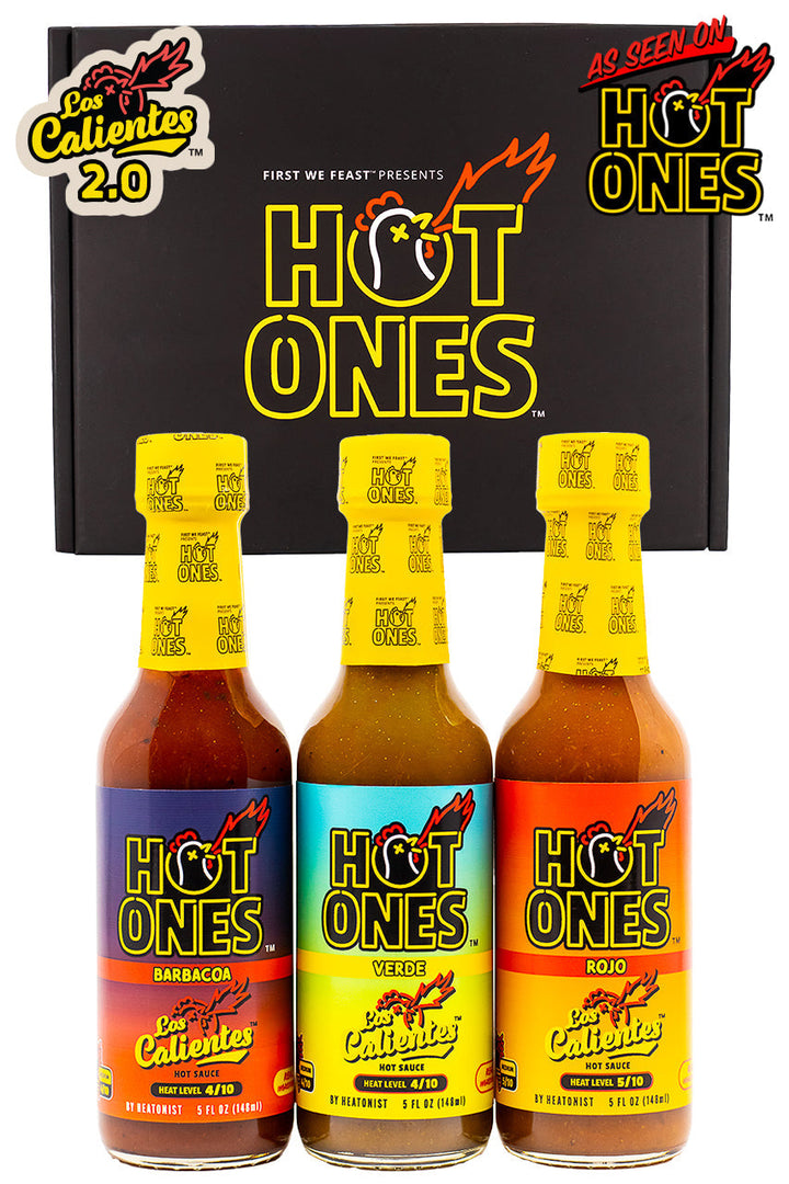 Los Calientes Trio Pack | Hot Ones Hot Sauce F1