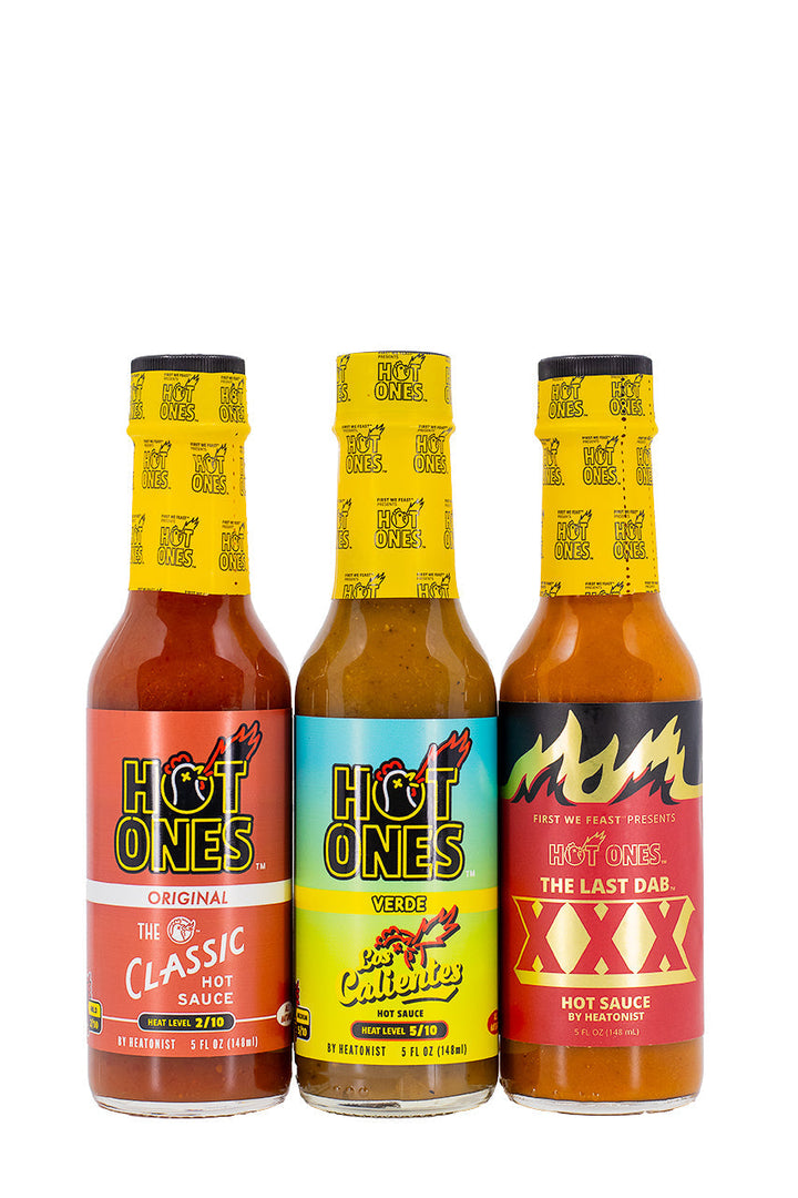 Hot Ones Trio Pack - Original | Hot Ones Hot Sauce U0