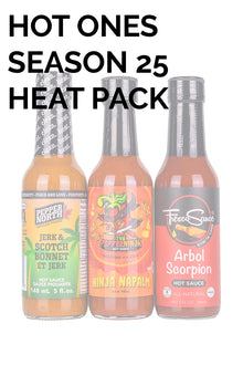 Hot Ones Hot Sauce Heat Pack - Season 25 R5