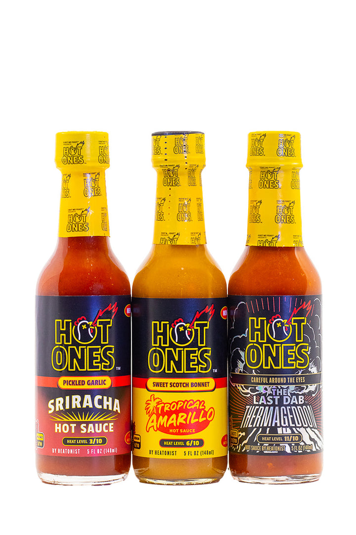 Hot Ones Hot Sauce Trio Pack - Season 28 F6