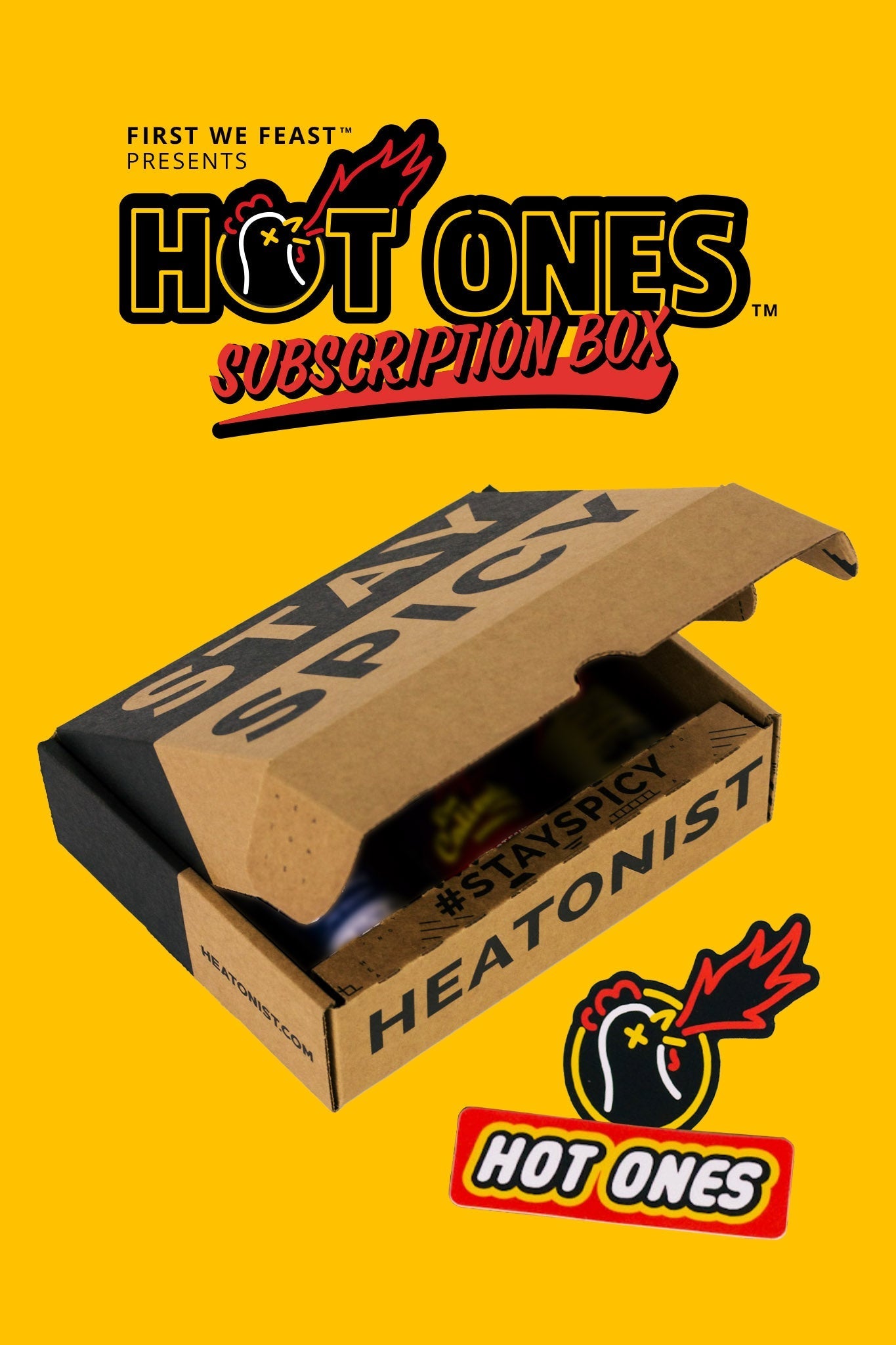Monthly Hot Ones Box B4