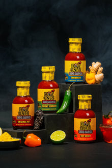 Hot Ones BBQ Trio Pack (Hot Honey / Caribbean / Smoked Serrano) P8