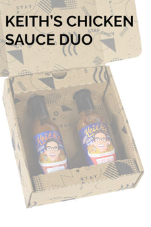 Keith's Chicken Sauce Hot Sauce Duo Pack | Keith's X2