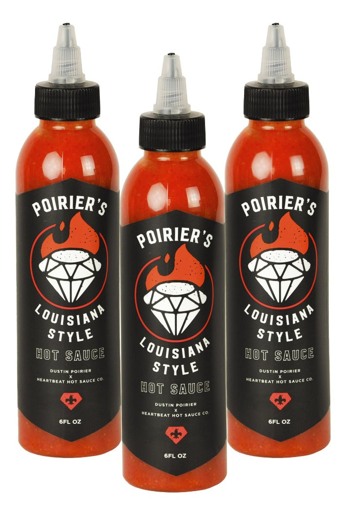 Dustin Poirier Hot Sauce 3 Pack | HEATONIST Q9